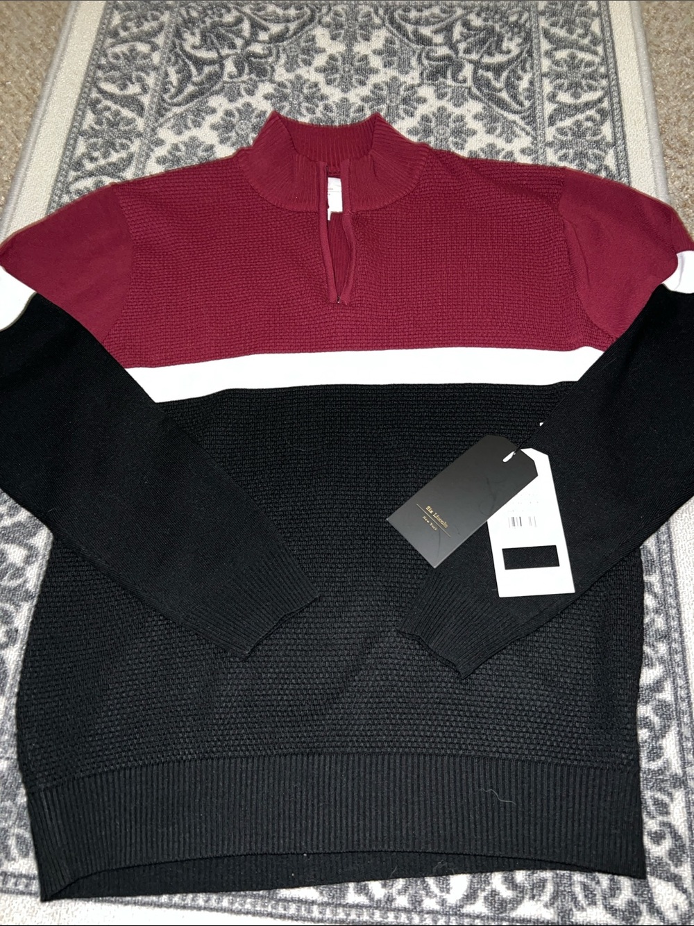 Six Lincoln New York Quarter Zip Men’s sweater